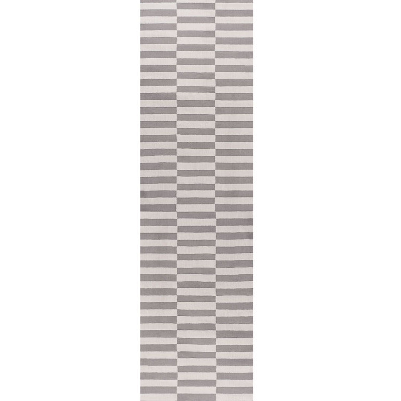 Loft Striped Grey Rug