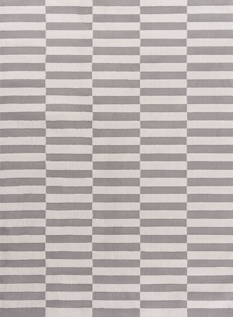 Loft Striped Grey Rug