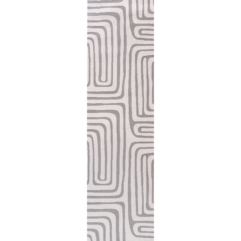 Loft Geometric Grey Rug