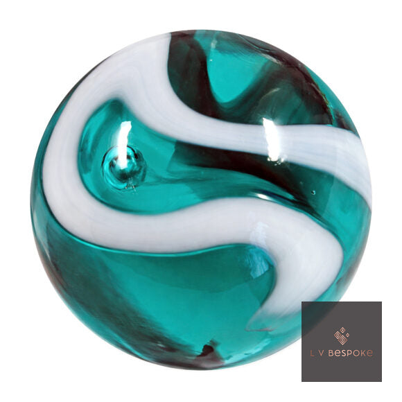 Colourful marbles Cluster of 5 - add a pop of colour to your garden!