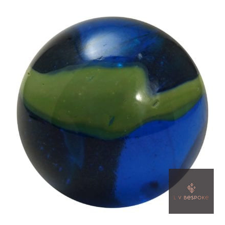 Colourful marbles Cluster of 5 - add a pop of colour to your garden!