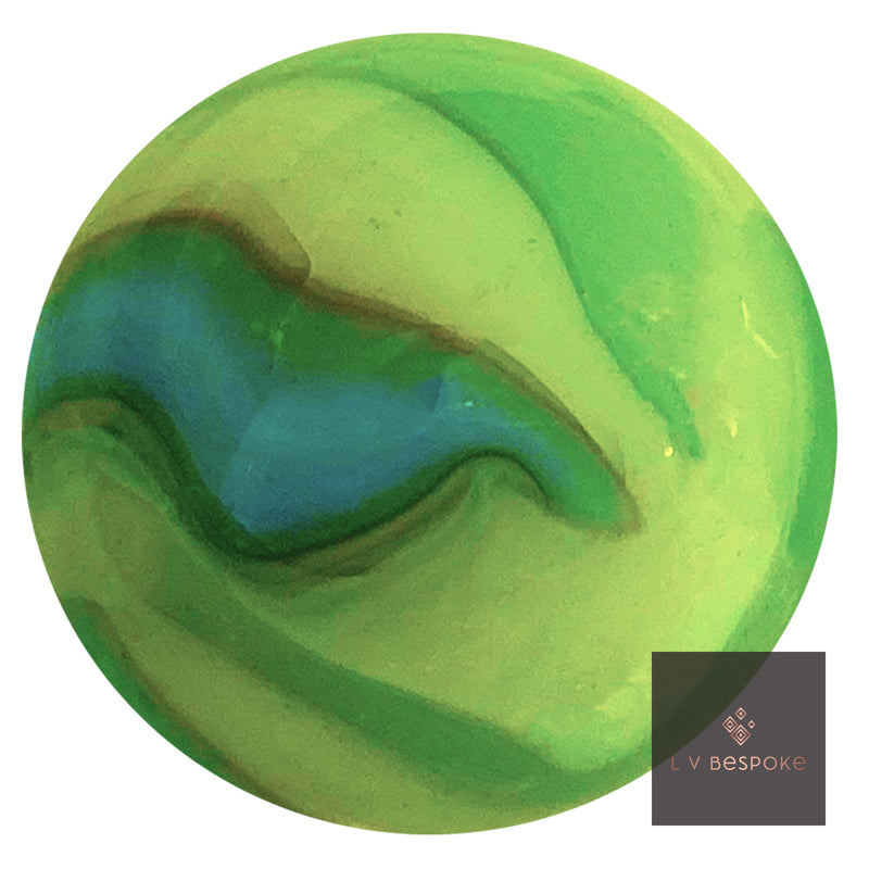 Colourful marbles Cluster of 5 - add a pop of colour to your garden!