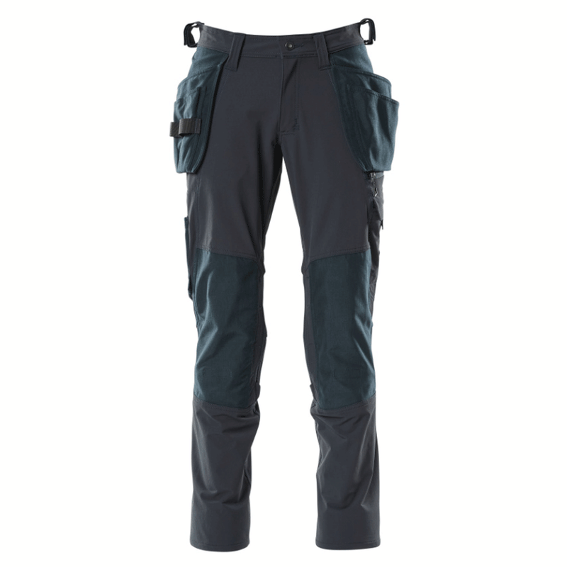 Mascot Accelerate 18031 Ultimate Stretch Kneepad Holster Trousers Dark Navy 32" Waist 30" Leg