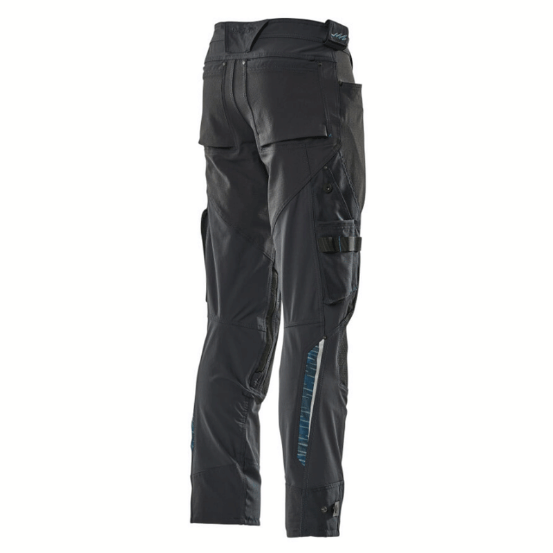 Mascot Adanced 17079 Water-Repellent Stretch Kneepad Work Trouser Navy Blue