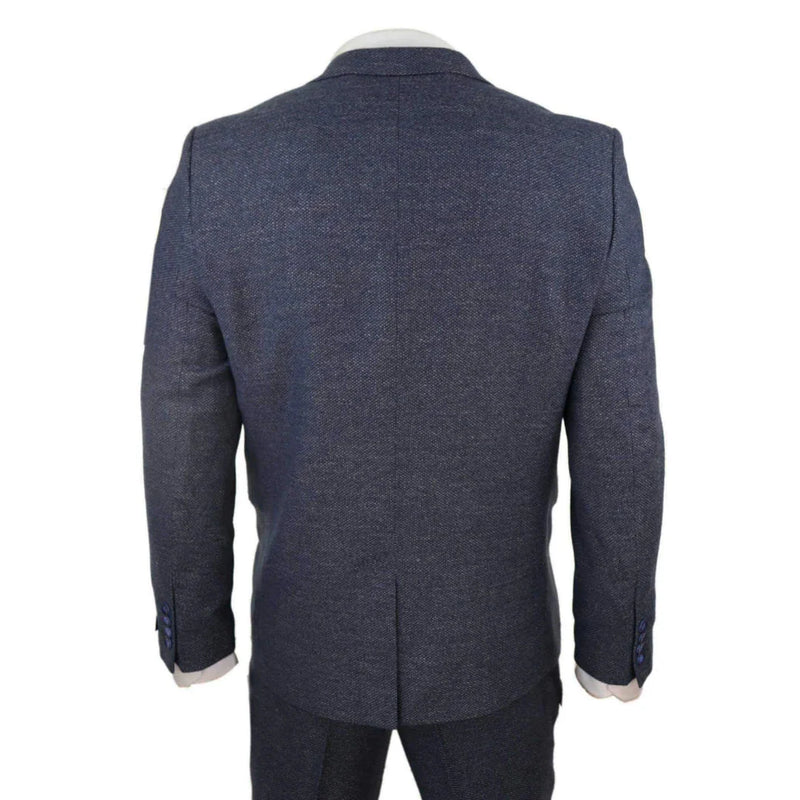 STZ33 - Men's Wool 3 Piece Suit Double Breasted Waistcoat Tweed 1920s