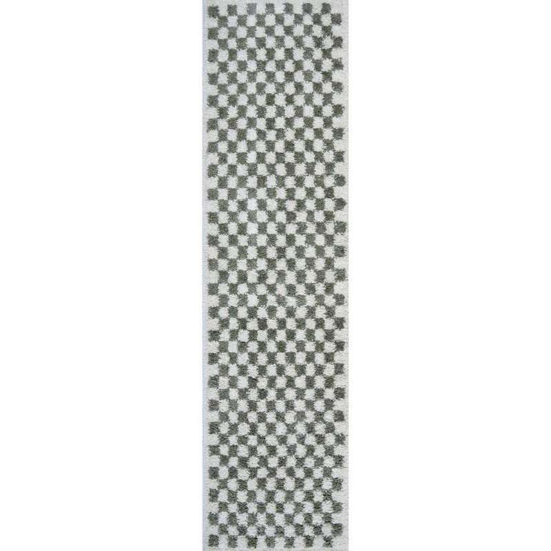 Moodi Shaggy Green Lunel Rug