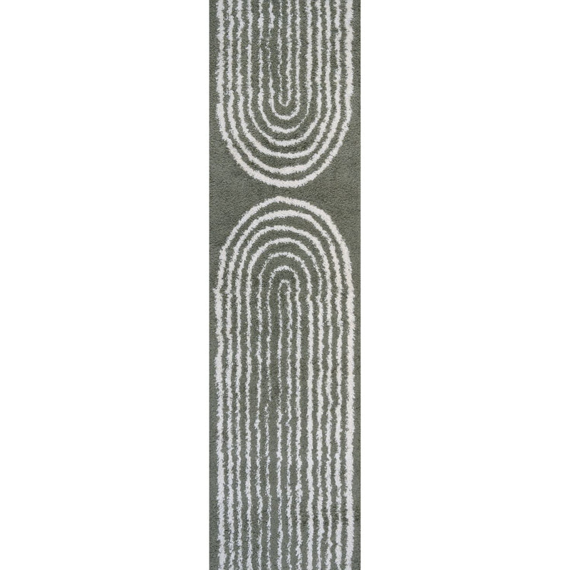 Moodi Shaggy Green Reverie Rug