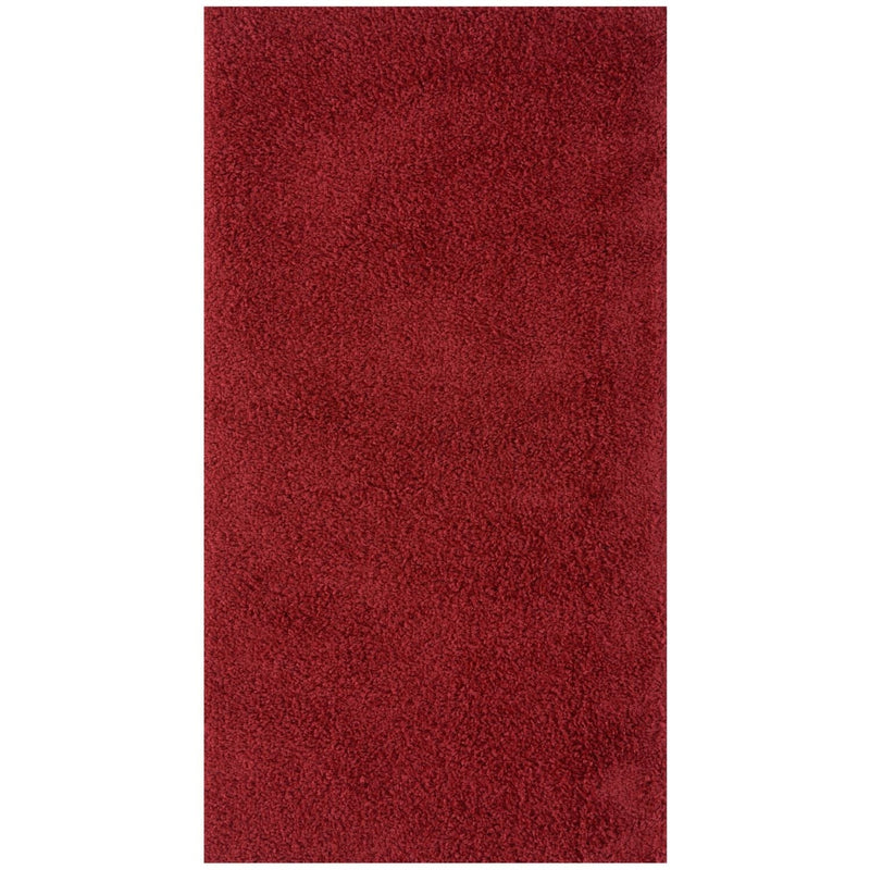 Myshaggy Solid Red Rug