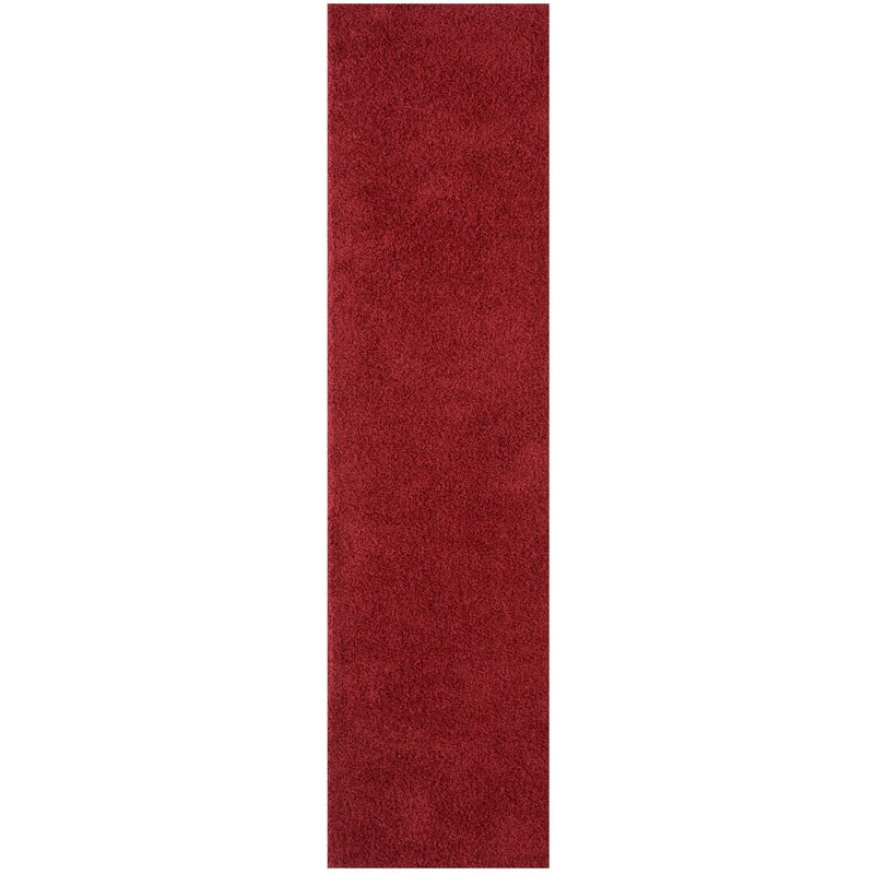 Myshaggy Solid Red Rug