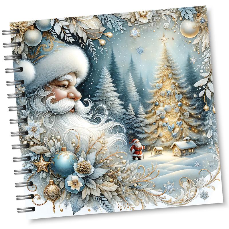 Nordic Santa Square Notebook