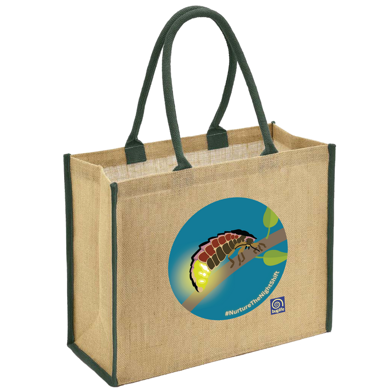 “Nurture the Night Shift” Jute Bag