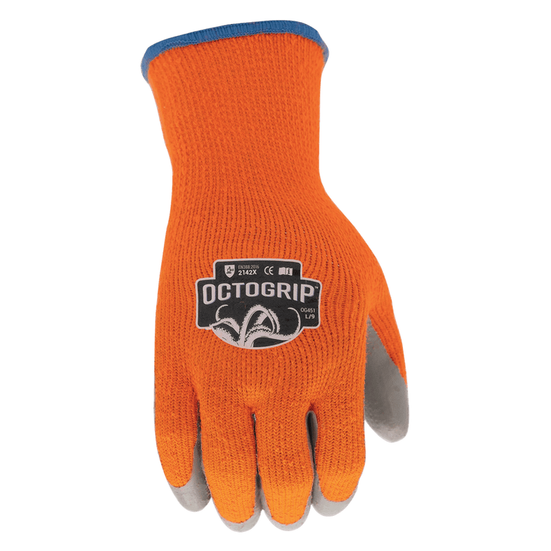Octogrip OG451 Cold Weather  Eco-Latex Palm Work Glove
