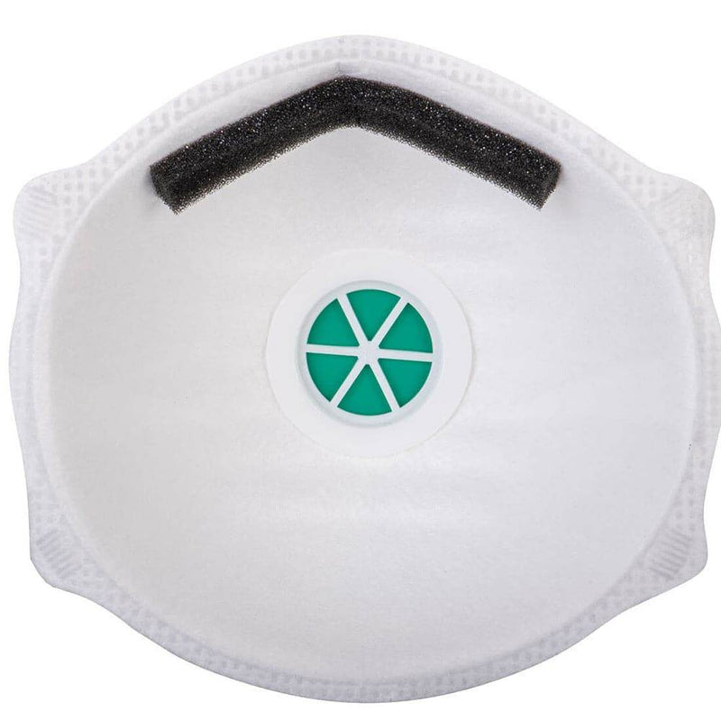 Portwest P304 FFP3 Valved Dolomite Light Cup Respirator (Pk10)