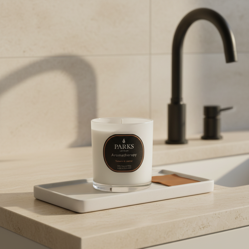 TOBACCO & LEATHER CANDLE 220G
