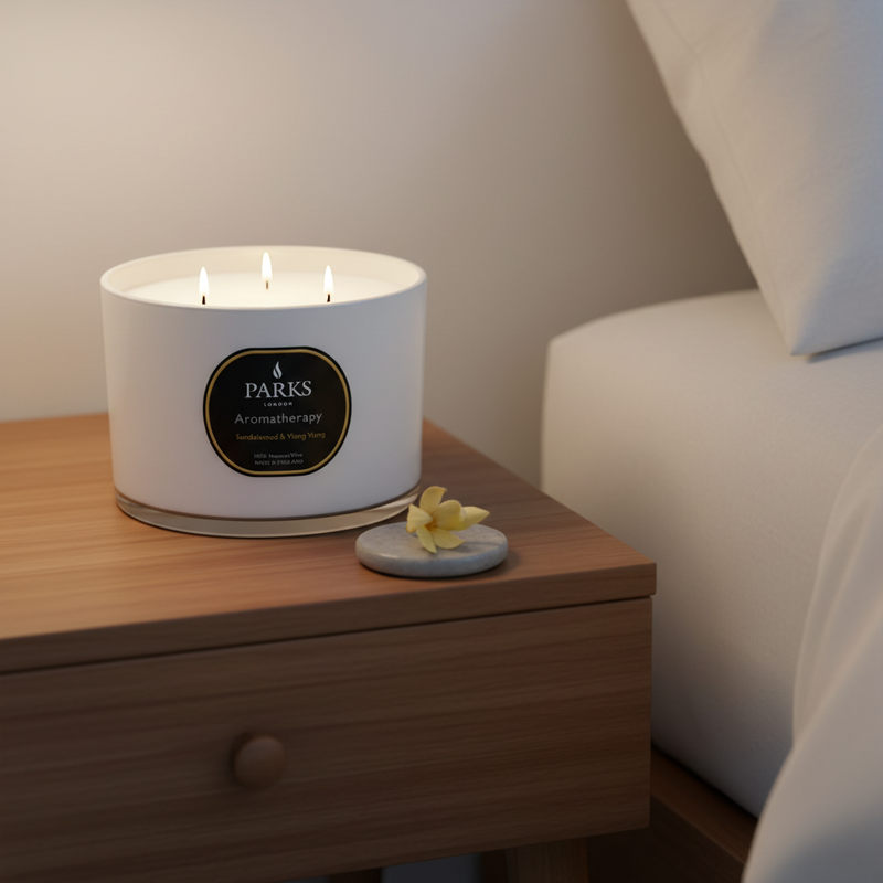 SANDALWOOD & YLANG YLANG CANDLE 3 WICK 350G