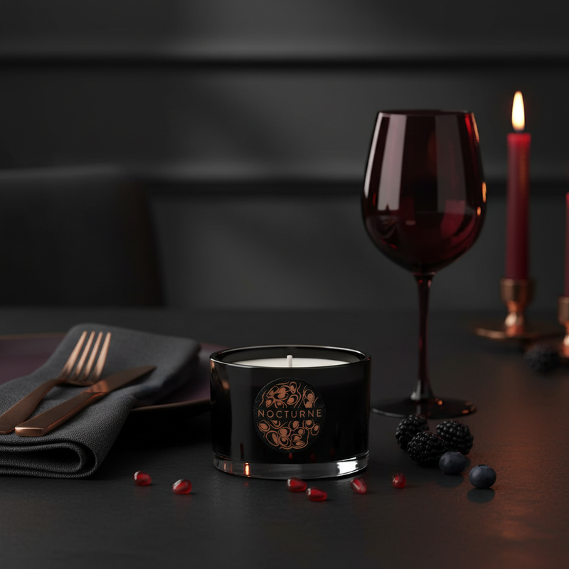 NOCTURNE POMEGRANATE NOIR TRAVEL CANDLE 70G
