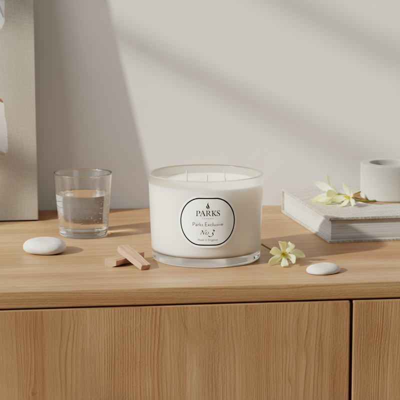 NO3 - SANDALWOOD AND YLANG YLANG 350G 3 WICK CANDLE