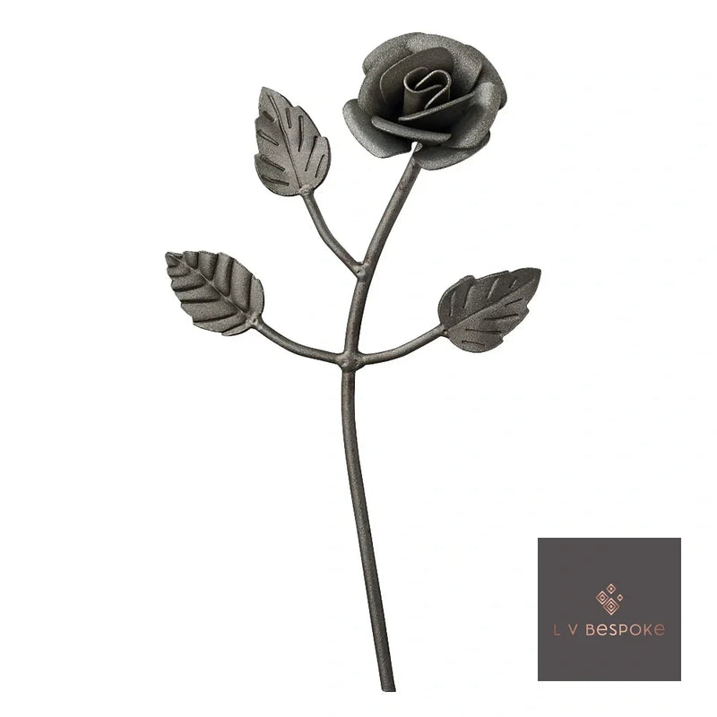 Mixed Floral Metal Garden Stakes, Short.