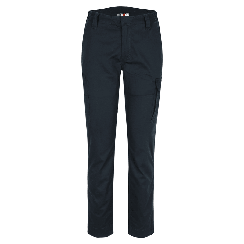 Herock Eva Womens 2-Way Stretch Trousers Navy Blue / 34" Waist, 32" Leg