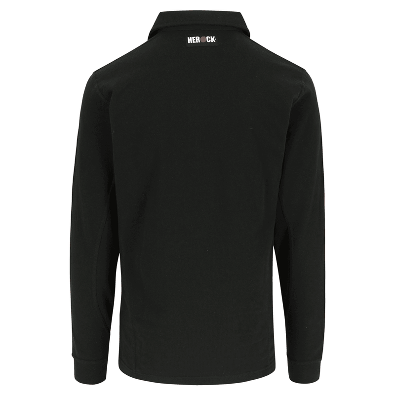 Herock Troja Long Sleeve Polo Shirt Black 2XL