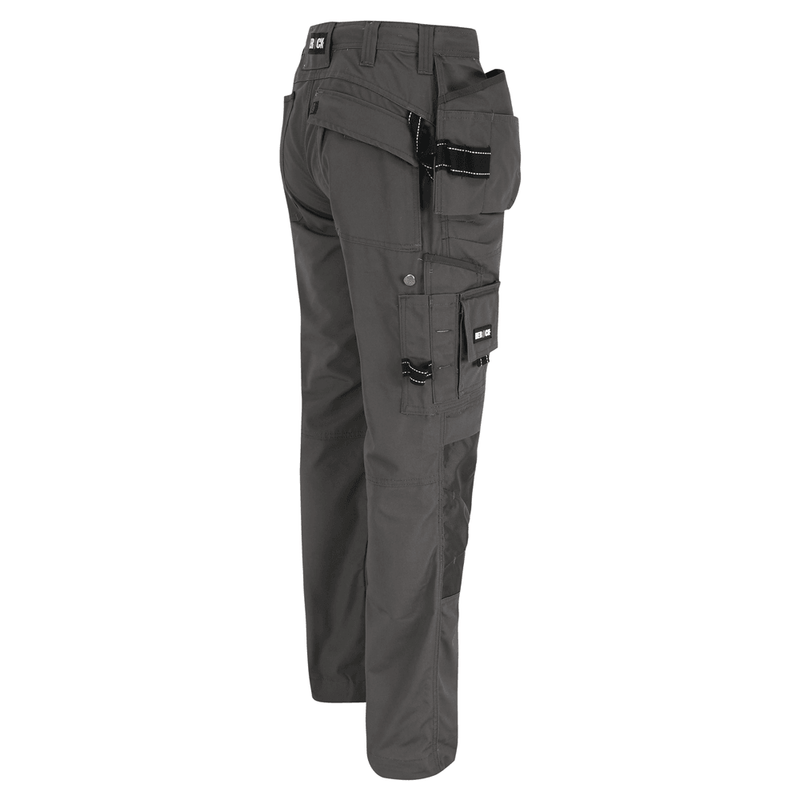 Herock Dagan Short Leg Water-Repellent Holster Pocket Kneepad Trousers Grey 40" Waist, 28" Leg