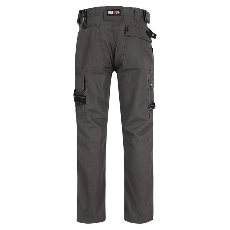 Herock Apollo Shortleg Multi Pocket Knee Pad Trousers Grey 30" Waist, 28" Leg