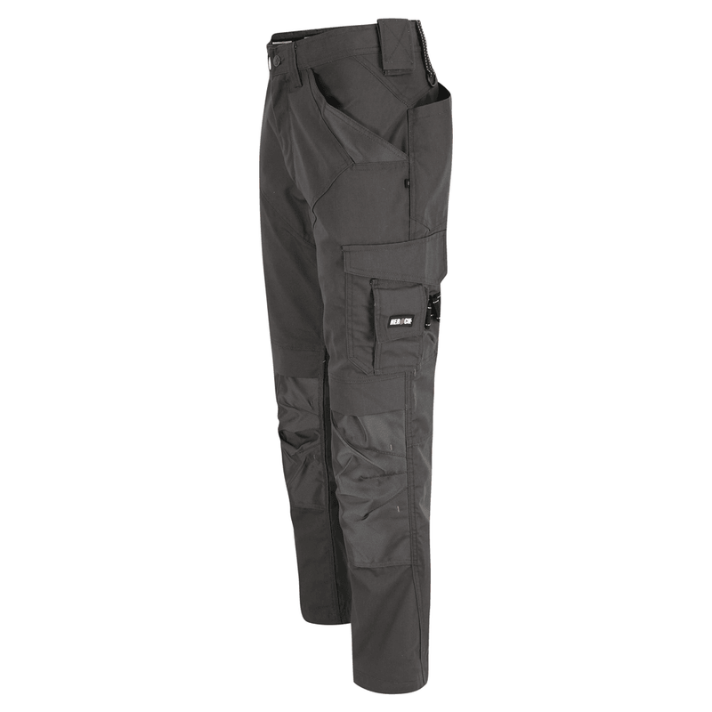 Herock Apollo Shortleg Multi Pocket Knee Pad Trousers Grey, 30" Waist 28" Leg