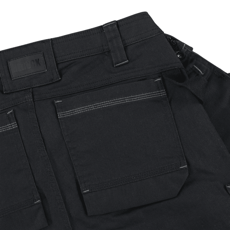 Herock Linx Short Leg Slim Fit Stretch Kneepad Detachable Holster Pocket Jeans Trouser