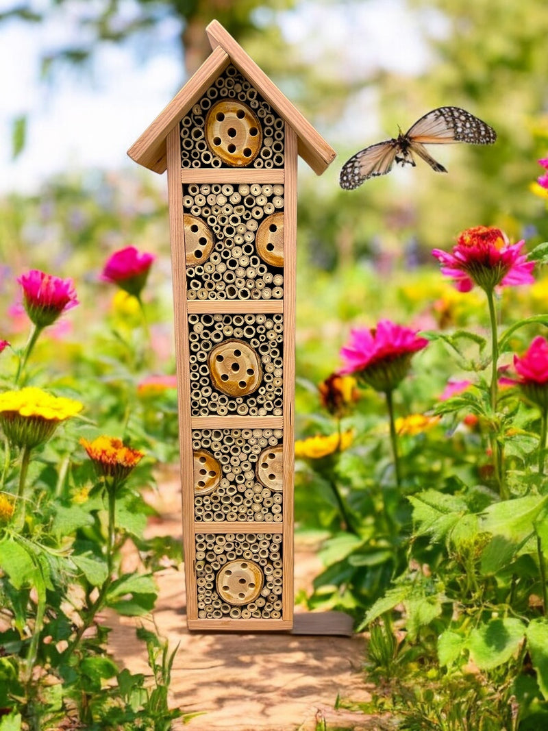 Sting Tall Solitary Bee Hotel