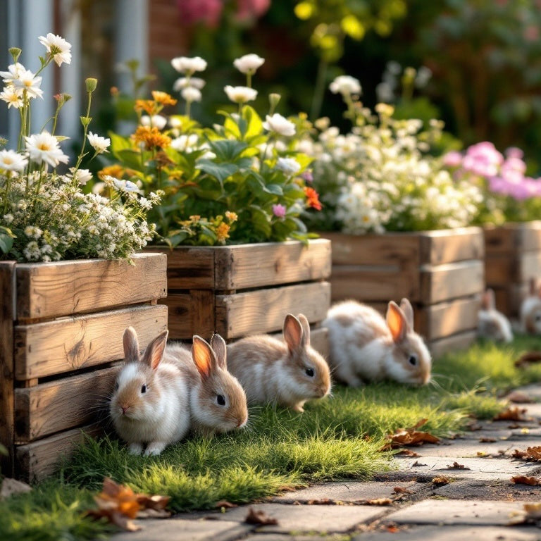 Wooden Veg, Herb and Flower Planters