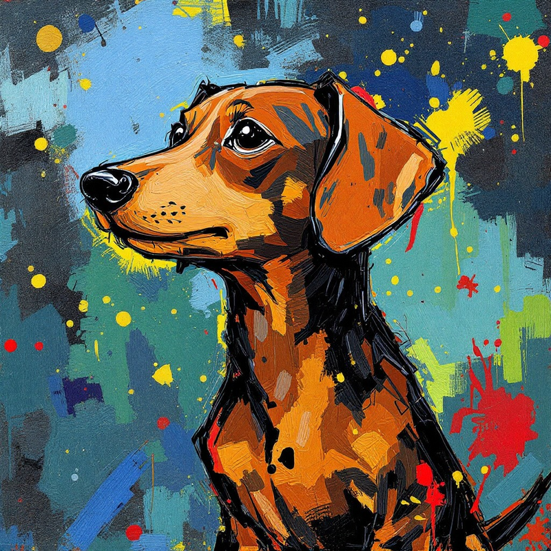 Dachshund Fine Art Print