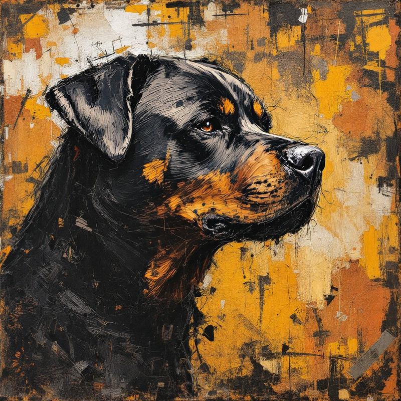 Rottweiler Fine Art Print