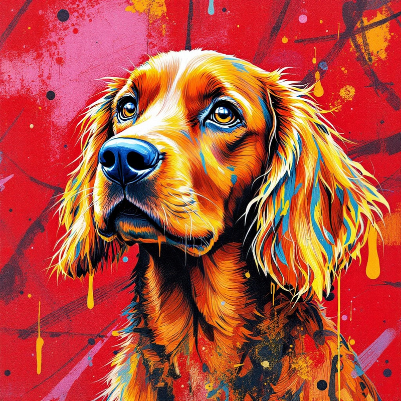 Working Cocker Spaniel Fine Art Print