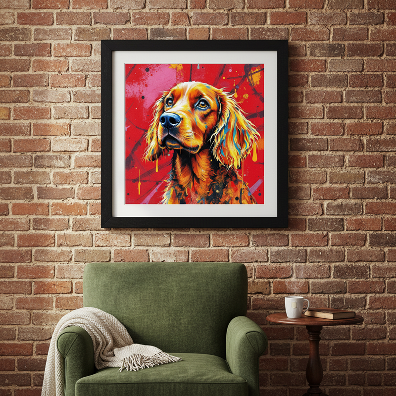 Working Cocker Spaniel Fine Art Print