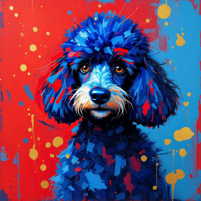 Poodle Fine Art Print