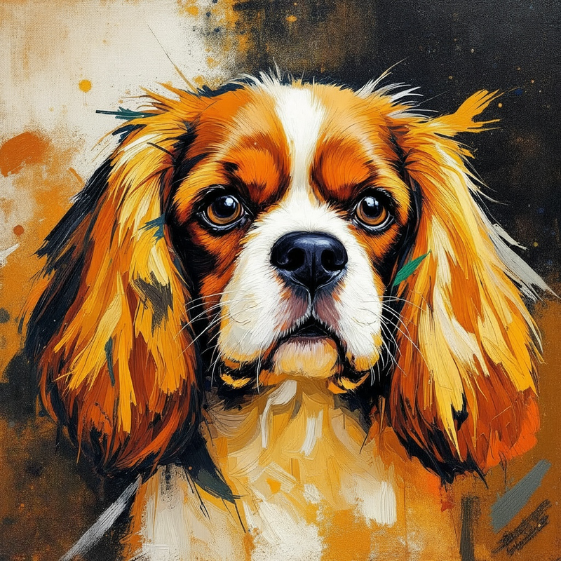King Charles Spaniel Fine Art Print