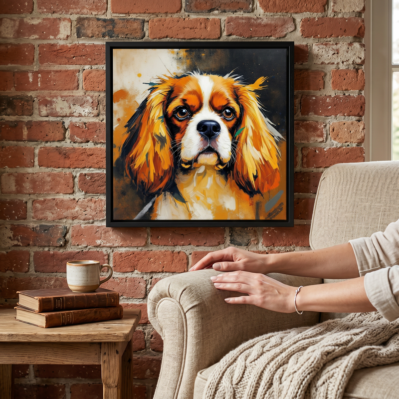 King Charles Spaniel Fine Art Print