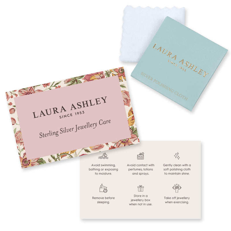 Laura Ashley Silver Kids Rosmere Love Mini Bird Necklace