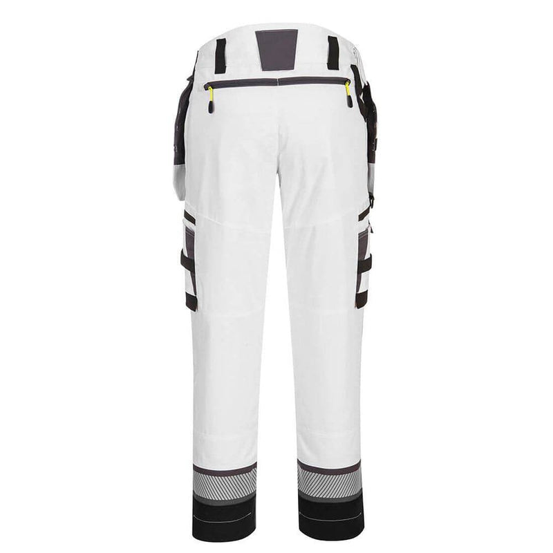 Portwest DX440 DX4 Detachable Holster Stretch Kneepad Work Trouser Various Colours