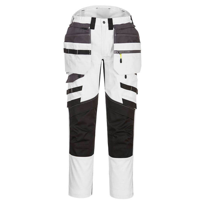 Portwest DX440 DX4 Detachable Holster Stretch Kneepad Work Trouser Various Colours