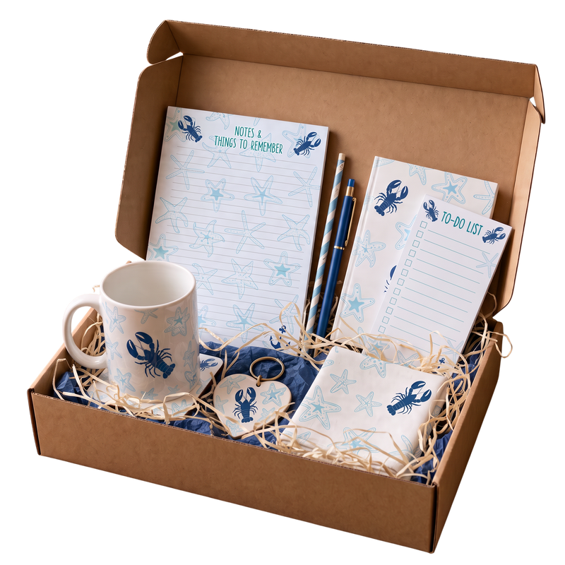 Blue Lobster gift set by Red Robin Designs