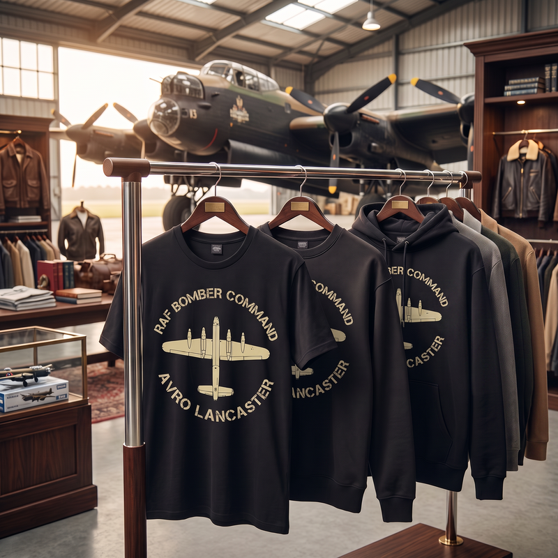 Bomber Command Avro Lancaster T-Shirt, Hoodie and Sweatshirt