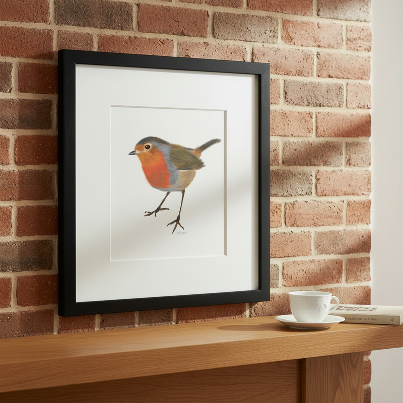 Red Robin Fine Art Print