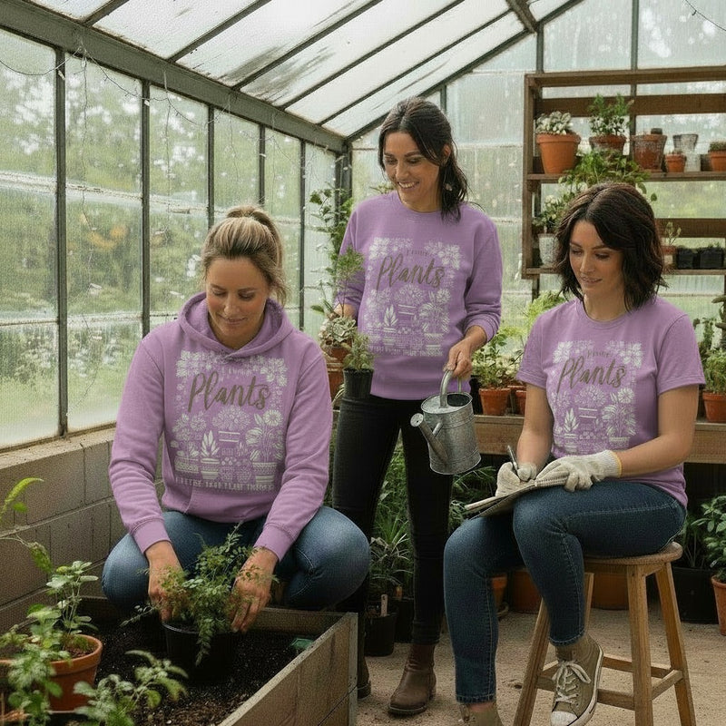 I like Plants Better Than People T-Shirt, Sweatshirt or Hoodie