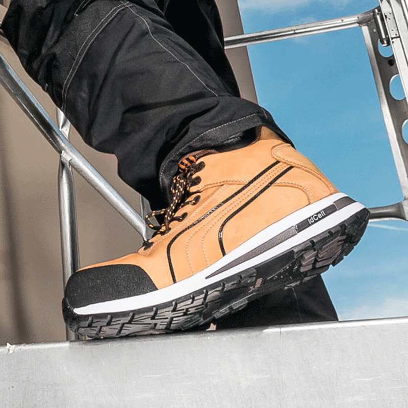 Puma Dash Mid S3 HRO SRC Safety Work Boot Trainer