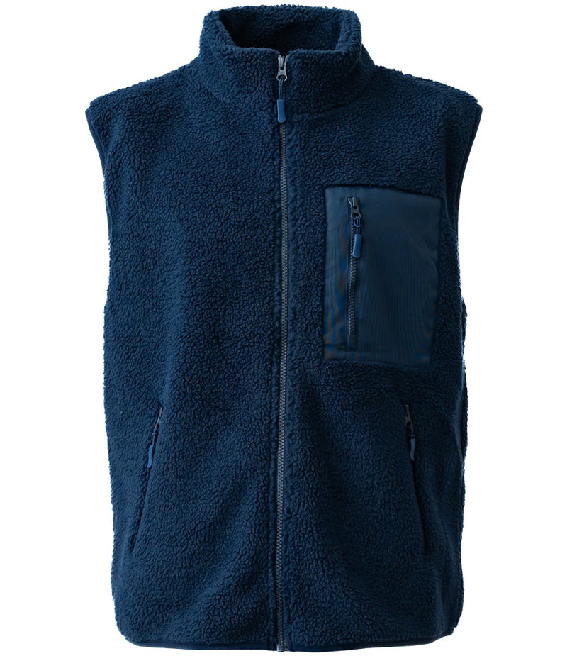 Unisex Borg Fleece Gilet