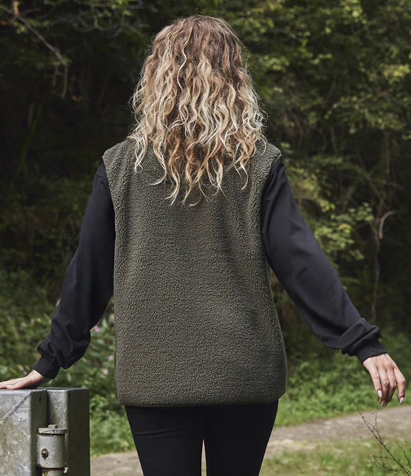 Unisex Borg Fleece Gilet