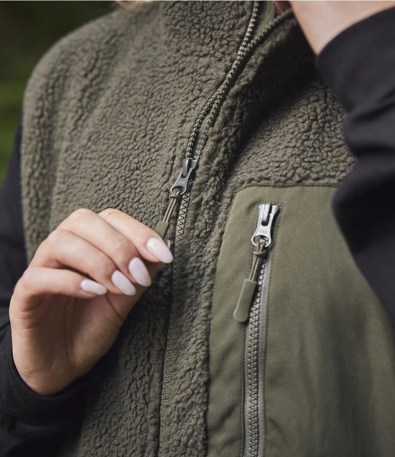 Unisex Borg Fleece Gilet