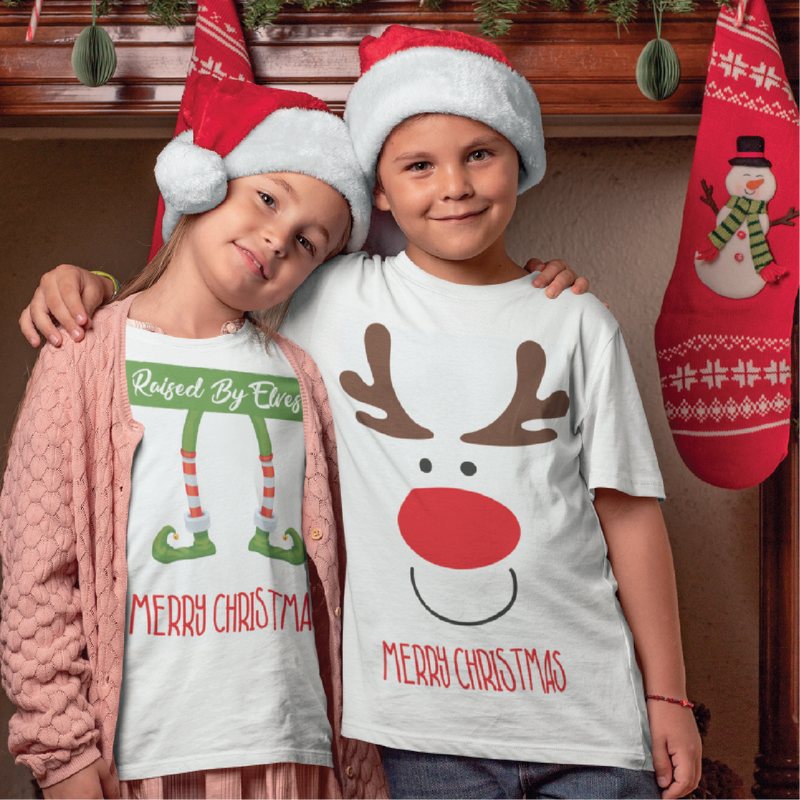 Raised By Elves and Reindeer T-Shirt