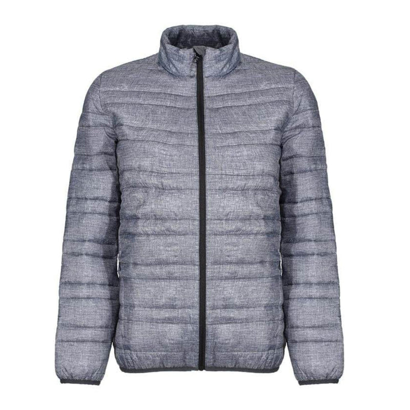 Regatta TRA496 Firedown Down Touch Insulated Work Jacket Grey Marl / Black XL